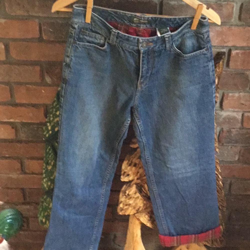 Flannel Jeans -EDDIE BAUER